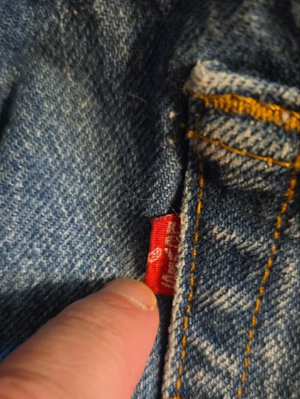Levi's Men's Vintage Blue Straight Jeans